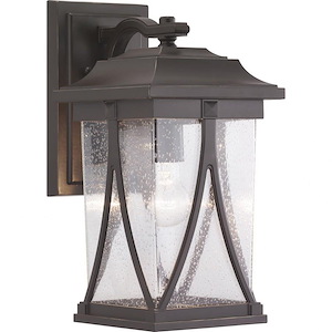 Abbott - Outdoor Light - 1 Light - Square Shade in Modern Craftsman and Transitional style - 8.25 Inches wide by 16.25 Inches high - 756594