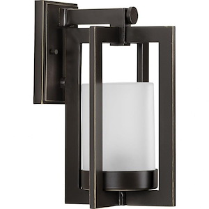Janssen - Outdoor Light - 1 Light - Cylinder Shade in Modern Craftsman and Modern style - 7.5 Inches wide by 12.5 Inches high - 1211481
