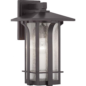 Cullman - Outdoor Light - 1 Light in Modern Craftsman and Modern Mountain style - 9 Inches wide by 16 Inches high - 756644
