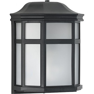 Milford - 1 Light Outdoor Wall Lantern In Traditional Style-9.87 Inches Tall and 4 Inches Wide - 1265555