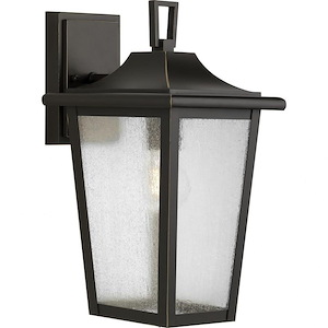 Padgett - 1 Light Outdoor Medium Wall Lantern In Transitional Style-15 Inches Tall and 9.62 Inches Wide