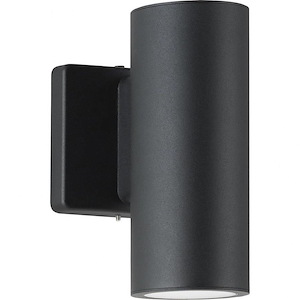 Cylinders - 24W 2 LED Up/Down Wall Mount-8.25 Inch Tall and 5.5 Inch Wide - 1365548