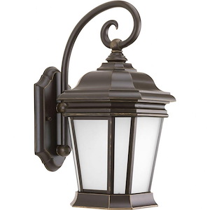 Crawford - Outdoor Light - 1 Light in New Traditional and Transitional style - 8.5 Inches wide by 16.75 Inches high
