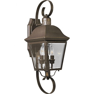 Andover - Outdoor Light - 2 Light in Coastal style - 7.5 Inches wide by 21.25 Inches high