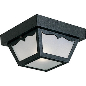 Ceiling Mount - Outdoor Light - 1 Light in Traditional style - 8.25 Inches wide by 4.75 Inches high
