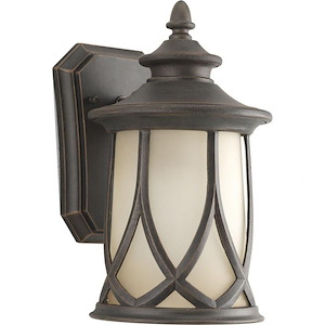 Resort - Outdoor Light - 1 Light in Modern Craftsman and Rustic and Transitional style - 6.5 Inches wide by 10.88 Inches high