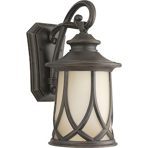 Resort - Outdoor Light - 1 Light in Modern Craftsman and Rustic and Transitional style - 8.5 Inches wide by 15.88 Inches high - 281709