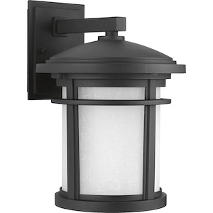 Wish LED - Outdoor Light - 1 Light - Cylinder Shade - in Modern Craftsman and Transitional style - 9 Inches wide by 12.5 Inches high - 520454