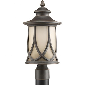 Resort - Outdoor Light - 1 Light in Modern Craftsman and Rustic and Transitional style - 8.5 Inches wide by 17.38 Inches high - 281694