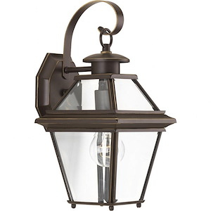 Burlington - Outdoor Light - 1 Light in New Traditional and Transitional and Traditional style - 7 Inches wide by 12.88 Inches high
