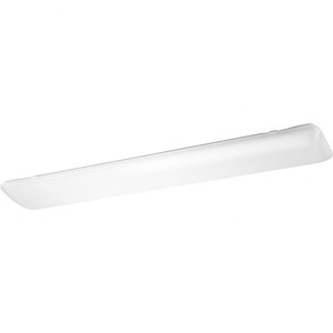 Linear Cloud - 3.25 Inch Height - Close-to-Ceiling Light - 1 Light - Line Voltage - Damp Rated - 728777