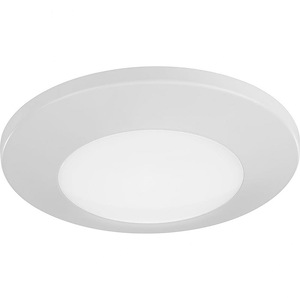 Emblem - 1.375 Inch Height - Close-to-Ceiling Light - 1 Light - Line Voltage - Wet Rated