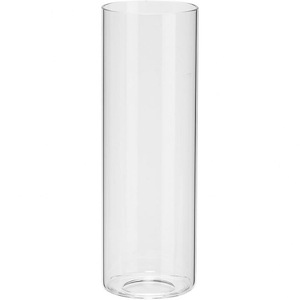 Elara - Cylinder Glass Shade In New Traditional Style-8.75 Inches Tall and 3 Inches Wide - 1100746