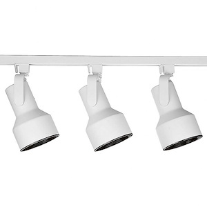Alpha Trak Kits - Track Light - 3 Light in Modern style - 4.38 Inches wide by 8.5 Inches high - 7833