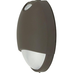 PEOEU Series - 6W 2 LED Emergency Light In Style-10.5 Inches Tall and 6.13 Inches Wide