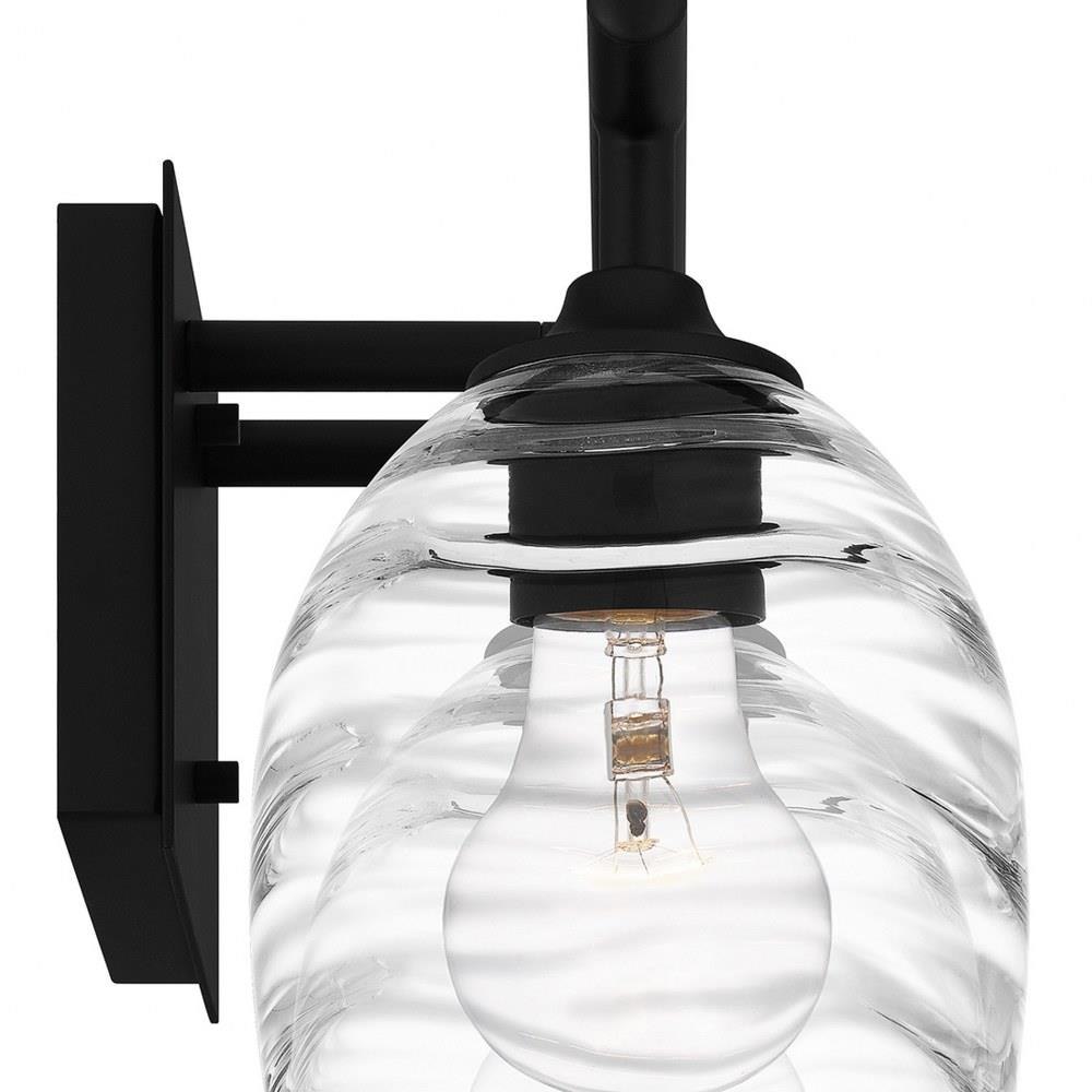 Lucy☆ Quoizel Lighting - LCY8622MBK - Lucy - 3 Light Bath Vanity
