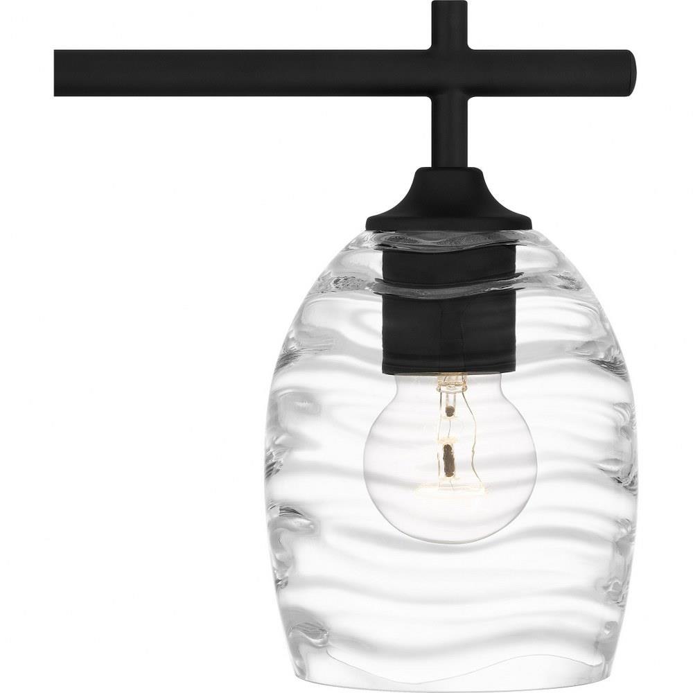 Lucy☆ Quoizel Lighting - LCY8622MBK - Lucy - 3 Light Bath Vanity