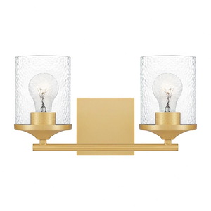 Abner - 2 Light Medium Bath Vanity in Transitional style - 14 Inches wide by 7.75 Inches high - 1025631