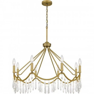 Airedale - 8 Light Chandelier In Traditional Style-30 Inches Tall and 30 Inches Wide - 1305593