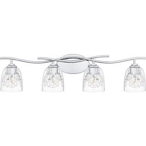 Ansley - 4 Light Bath Vanity In Traditional Style-8.25 Inches Tall and 33.5 Inches Wide - 1325542