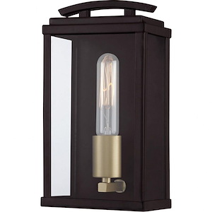 Alma - 1 Light Outdoor Wall Lantern In Traditional Style-11 Inches Tall and 6 Inches Wide - 1333781
