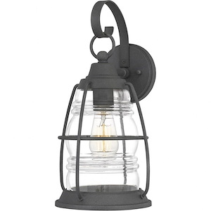 Admiral 16 Inch Outdoor Wall Lantern Transitional Aluminum made with Coastal Armour - 1011370