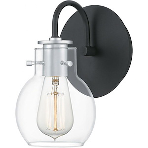 Andrews - 1 Light Small Wall Sconce in Transitional style - 6 Inches wide by 9 Inches high - 1025639