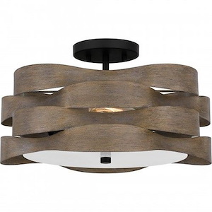 Appleton - 2 Light Semi-Flush Mount In Farmhouse Style-9.25 Inches Tall and 16 Inches Wide - 1305594