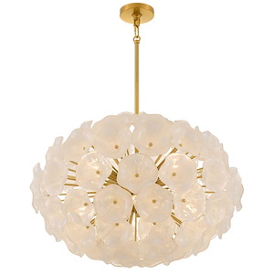 Audrey - 15W 8 LED Pendant-19.5 Inch Tall and 28 Inch Wide - 1393924