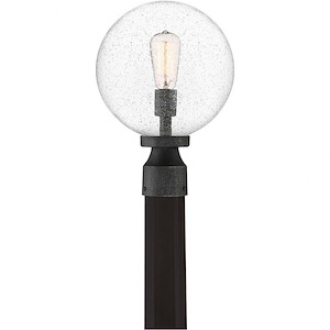 Barre - 1 Light Outdoor Post Lantern - 14.25 Inches high made with Coastal Armour - 1011372