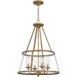 Barlow - 4 Light Pendant in Transitional style - 20 Inches wide by 28.25 Inches high - 1025656