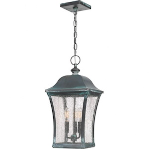 Bardstown - 3 Light Outdoor Hanging Lantern - 20.5 Inches high