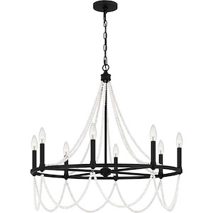 Brigitta - 8 Light Chandelier In Transitional Style-29 Inches Tall and 30 Inches Wide