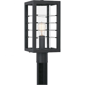 Bimini - 1 Light Large Outdoor Post Lantern in Transitional style - 8 Inches wide by 17.75 Inches high - 1025659