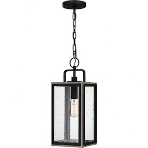 Bramshaw - 1 Light Outdoor Hanging Lantern In Transitional Style-18.5 Inches Tall and 7.5 Inches Wide made with Coastal Armour