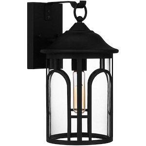 Brampton - 1 Light Outdoor Wall Lantern In Farmhouse Style-14.25 Inches Tall and 8 Inches Wide made with Coastal Armour - 1333784