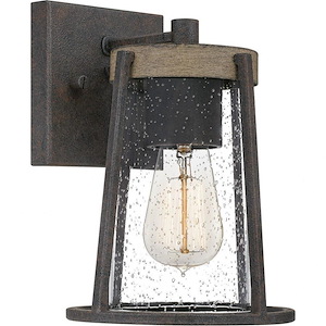 Brockton - 1 Light Small Outdoor Wall Lantern in Transitional style - 6.5 Inches wide by 9.25 Inches high - 1025677