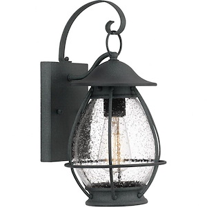 Boston 14 Inch Outdoor Wall Lantern Transitional Aluminum Approved for Wet Locations - 14 Inches high