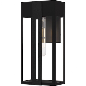 Boswell - 1 Light Outdoor Wall Lantern-16 Inch Tall and 7.5 Inch Wide - 1363509