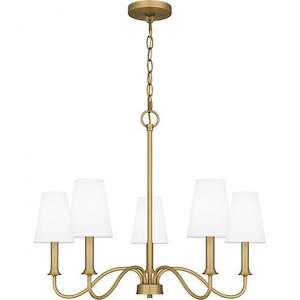 Beatty - 5 Light Chandelier In Traditional Style-20.25 Inches Tall and 26 Inches Wide