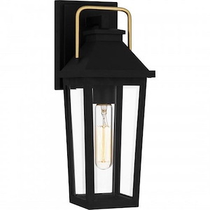Buckley - 1 Light Outdoor Wall Lantern In Traditional Style-14.5 Inches Tall and 5.5 Inches Wide