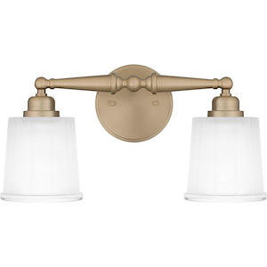 Cecilia - 2 Light Bath Vanity In Traditional Style-8.5 Inches Tall and 16 Inches Wide