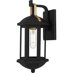 Crestfield - 1 Light Outdoor Wall Lantern-15.25 Inch Tall and 6.75 Inch Wide - 1363532