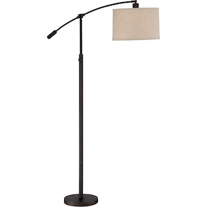 Clift - 1 Light Medium Portable Floor Lamp - 65 Inches high