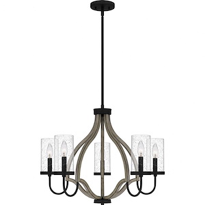 Cornelia - 5 Light Chandelier In Farmhouse Style-19.5 Inches Tall and 26 Inches Wide