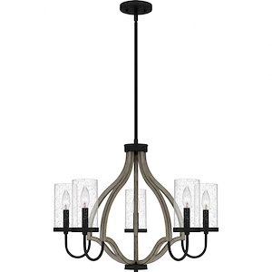 Cornelia - 5 Light Chandelier In Farmhouse Style-19.5 Inches Tall and 26 Inches Wide - 1325564