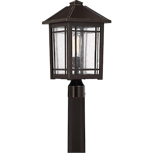 Cedar Point - 1 Light Outdoor Post Lantern - 18 Inches high - 618785