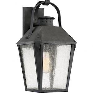 Carriage - 150W 1 Light Outdoor Large Wall Lantern - 19 Inches high