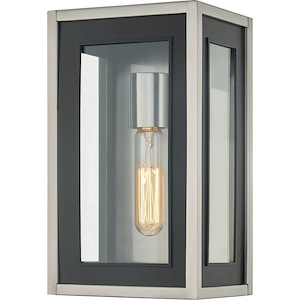 Convoy - 1 Light Medium Outdoor Wall Lantern in Transitional style - 7 Inches wide by 12 Inches high