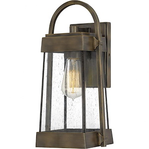 Ellington 14 Inch Outdoor Wall Lantern Transitional Aluminum - 14 Inches high